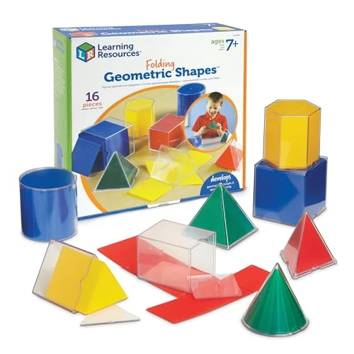 Zeitlich begrenztes Angebot: Learning Resources Faltbare Geometrische Formen 3D Körper Volumen begreifen von 36.60 € auf 36.60 € (0.00% Rabatt)