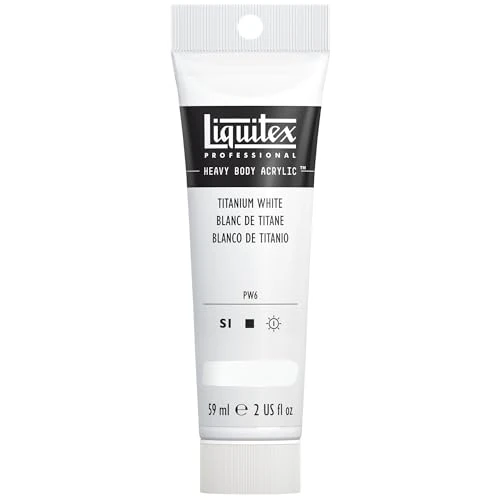 Limited-time offer: Liquitex 1045432 Professional Heavy Body Acrylic Paint 59 ml tube, Titanium White from 10.50 GBP to 10.50 GBP (save 0%)