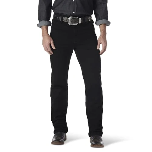 Offerta a tempo: Wrangler Cowboy Cut Slim Fit Jean, Jeans Uomo, Nero (Shadow Black), 32W / 32L - 0.00% da 64.90 € a 64.90 €