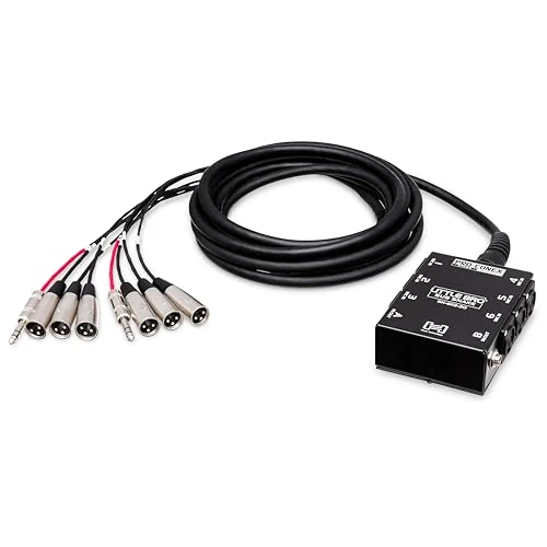 Offerta a tempo: Hosa SH-6X2-20, Pro-Conex Little Bro' Sub Snake, Hosa 6 x XLR Sends and 2 x 1/4 in TRS Returns, 20 ft - 0.00% da 106.29 € a 106.29 €