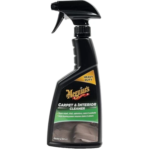 Offerta a tempo: Meguiar's Carpet & Interior Cleaner, Pulitore per Tappeti ed Interni - Spray Detergente Rimuovi Macchie e Odori, 473 ml, G9416EU - 36% da 17.21 € a 11.02 €
