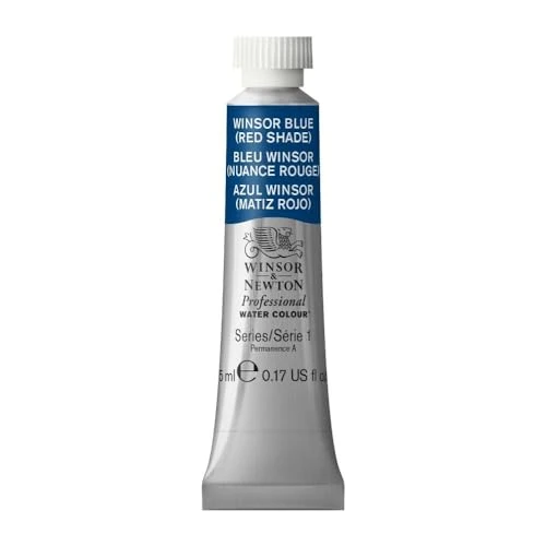 Limited-time offer: Winsor & Newton Professional Watercolor, 5ml Tube, Winsor Blue (Red) from $11.69 to $11.10 (save 5%)