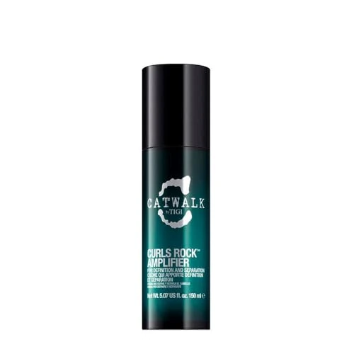 BED HEAD by TIGI Catwalk – Curls Rock Amplifier, crema para pelo rizado para unos rizos mejores, 150 ml (el embalaje puede variar)