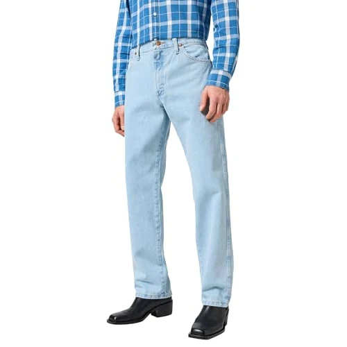 Limitiertes Angebot: Wrangler Herren Jeans 13MWZ, Original Regular Bootcut Fit, Straight Leg, Bleach, 30W / 32L von 69.95 EUR auf 51.61 EUR (Spare 26%)