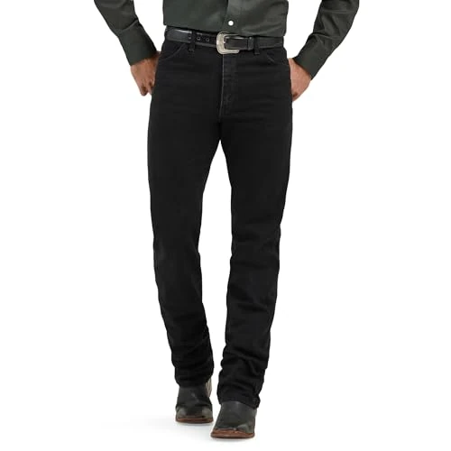Wrangler Big & Tall Rugged Classic Fit Jeans pour Homme - Noir - 27-32
