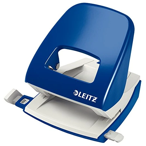 Offre limitée : Leitz Perforatrice Sans Effort, Capacité 30 Feuilles, Bleu, Métal, Réglette de Guidage avec Repères, NeXXt, 50080035 de 20.44 € à 20.44 € (0.00% de remise)