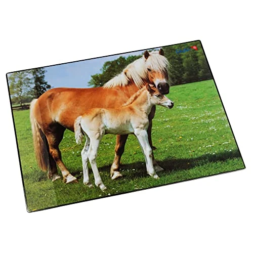 Offre limitée : Läufer 46587 sous-Main avec Motif Cheval et Poulain, 40x53 cm de 19.99 € à 19.99 € (0.00% de remise)