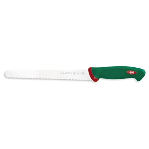 Sanelli Premana Professional Line Bread Knife, Length- 24 cm., colour- Green