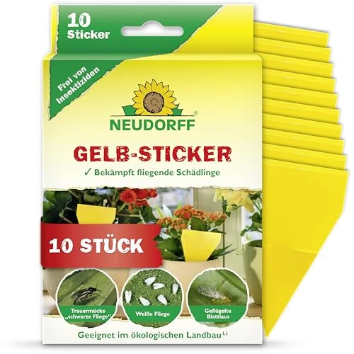 Offerta a tempo: Neudorff 33433 Adesivi 10 Pezzi Colore: Giallo - 0.00% da 6.84 € a 6.84 €