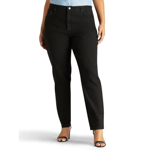 Zeitlich begrenztes Angebot: LEE Damen Jeans, mit elastischer Taille, Übergröße - - 30W Medium von 60.13 € auf 60.13 € (0.00% Rabatt)