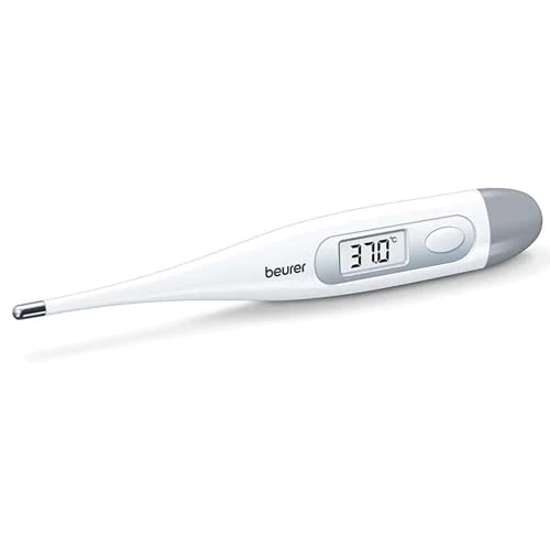 Beperkte aanbieding: Beurer Ft-09 Digitale Lichaamsthermometer, Waterdicht, LCD-Display, Met Akoestisch Signaal, Zonder Glas, Wit van 7.99 EUR naar 7.28 EUR (besparing 9%)