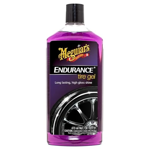 Limited offer: Meguiar's G7516 Endurance Tire Gel, Premium Tire Gel for a Lasting Glossy Shine - 16 Oz Bottle, PURPLE from 21.52 EUR to 12.59 EUR (save 41%)