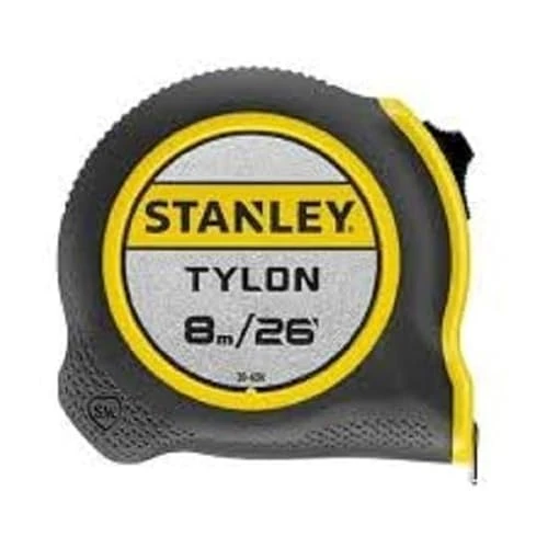 Offerta a tempo: STANLEY Metro a Nastro Tylon 8m/26ft con Gancio di Ancoraggio TRU-ZERO, Metro a Nastro Retrattile ad Alta Visibilità, 8m x 25mm, 0-30-696 - 0.00% da 19.89 € a 19.89 €