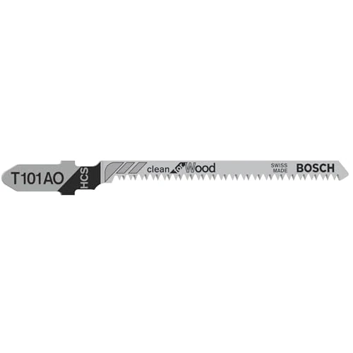 Offre limitée : Bosch 5x Lames de scie sauteuse T 101 AO Clean for Wood de 7.51 € à 7.51 € (0.00% de remise)