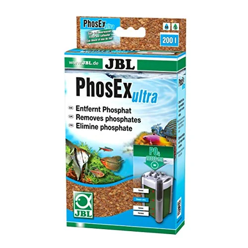 Zeitlich begrenztes Angebot: JBL PhosEx ultra 6254100, Filtermasse zur Entfernung von Phosphat aus Aquarienwasser, 340 g von 11.30 € auf 11.30 € (0.00% Rabatt)
