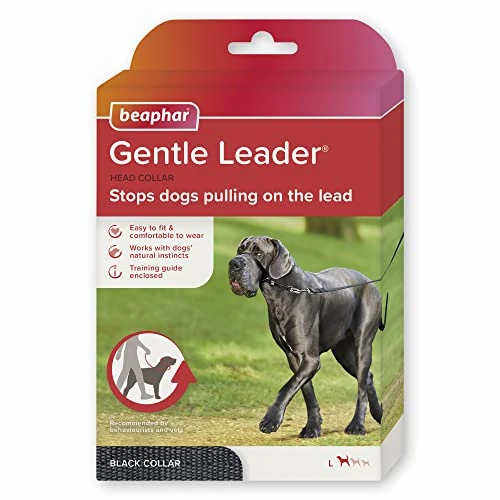 Offre limitée : Beaphar Canac Gentle Leader Headcollar Black (Size: Large) de 14.57 € à 14.57 € (0.00% de remise)
