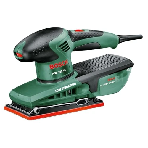 Limited-time offer: Bosch Orbital Sander PSS 250 AE (250 W, in a Case) from 84.00 GBP to 84.00 GBP (save 0%)