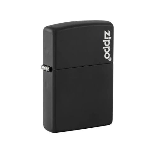 Offerta a tempo: Zippo Lighter BLACK MATTE W/ ZIPPO LOGO - 30% da 49.00 € a 34.12 €