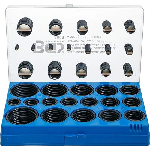 Limited offer: BGS 8045 | O-Ring Assortment | Ø 3-50 mm | 419 pcs. from 18.97 EUR to 15.99 EUR (save 16%)