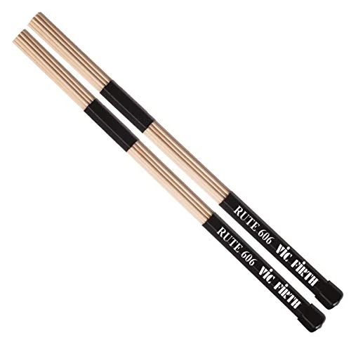 Offerta a tempo: Vi Firth - Rute 606, Spazzola per Batteria con 19 Tasselli, Impugnatura in Gomma - 0.00% da 32.50 € a 32.50 €