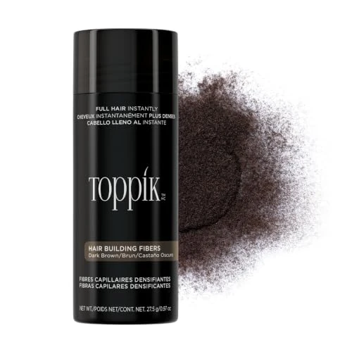 Offerta a tempo: Toppik Fibre di Cheratina (Tono Castano Scuro) - 27.5 gr. - 23% da 43.31 € a 33.15 €
