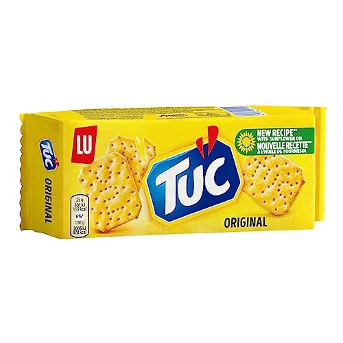 Tuc Original - Cracker Croustillant - Format Pratique à Emporter - 1 Paquet (100 g)
