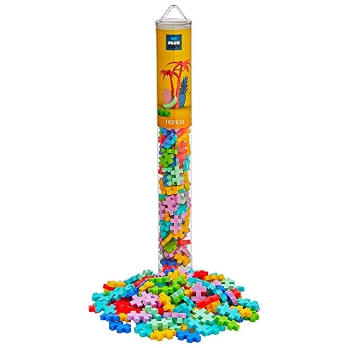 Limited offer: PLUS PLUS - Tube of 100 Pieces in Tropical Colors - Construction Set - PP4264 from 11.98 EUR to 11.98 EUR (save 0%)