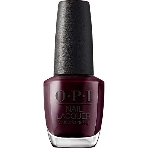 Offerta a tempo: OPI Nail Lacquer - In The Cable Car-Pool Lane - smalto per unghie rosso bordeaux e resistente alle sbeccature. Pennello Pro-Wide (15 ml) - 49% da 16.00 € a 8.19 €