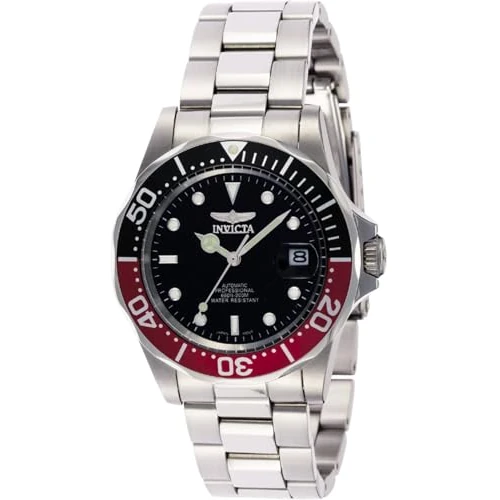 Invicta Pro Diver Montre Homme mouvement automatique en acier inoxydable - 40mm
