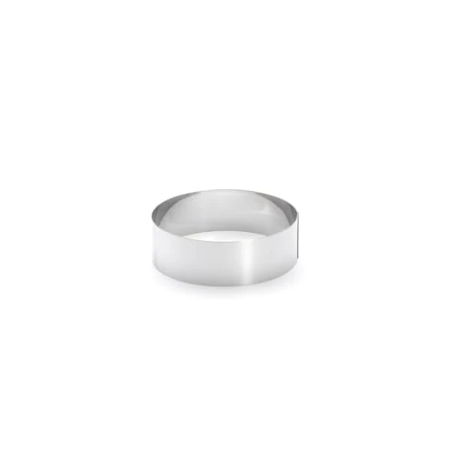 Limited offer: De Buyer - Circled Cutter - Stainless Steel - Height 4.5cm - Diameter 18cm, 75 cm from 11.00 EUR to 9.89 EUR (save 10%)