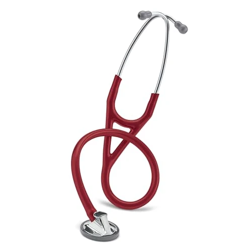 Offerta a tempo: Littmann Master Cardiology Stetoscopio Professionale, 2163, Tubo Bordeaux - 0.00% da 401.34 € a 401.34 €
