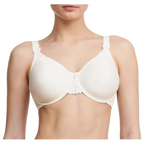 Limited-time offer: Chantelle Women's, Hedona, Covering Molded Bra, Women's Invisible Lingerie, Off-White (Elfenbein 35), 38B from 30.07 GBP to 30.07 GBP (save 0%)