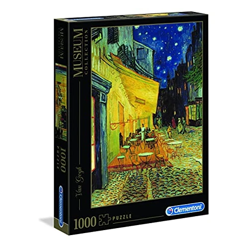 Offerta a tempo: Clementoni - 31470 - Museum Collection Puzzle - Van Gogh, Esterno di Caffè di Notte — 17% da 13,90 € a 11,50 €