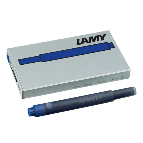 Offerta a tempo: Lamy T10 Cartucce di inchiostro blu (1 pacchetto con 5 cartucce) - 0.00% da 6.19 € a 6.19 €