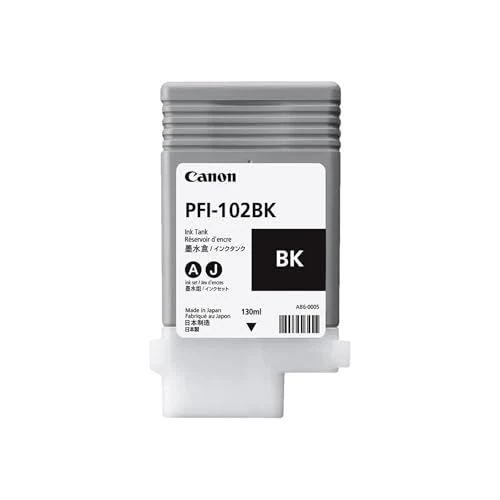 Tijdelijke aanbieding: Canon LUCIA PFI-102 BK - Inkttank - 1 x gepigmenteerd zwart 1 Zwart van 80.42 € naar 39.88 € (50% korting)
