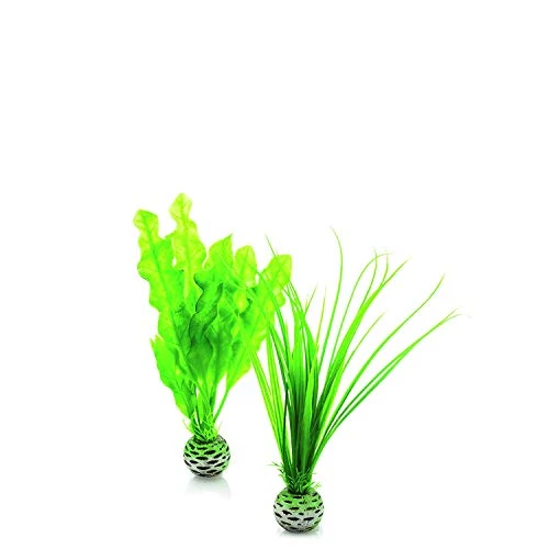 Limited-time offer: biOrb Fish Tank Decorations, Small Green Plant Set With Weighted Balls (Set of Two Aquarium Plants) Artificial Fish Tank Plants For Pop Of Colour, Natural-Looking Aquarium Décor For Scenic Background from 10.20 GBP to 10.20 GBP (save 0%)