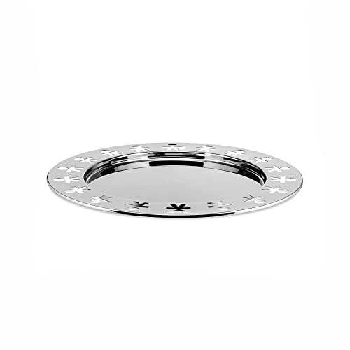 Tijdelijke aanbieding: A Di Alessi AKKGT Girotondo Rond Dienblad, Roestvrij Staal van 49.81 EUR naar 49.81 EUR (korting 0%)