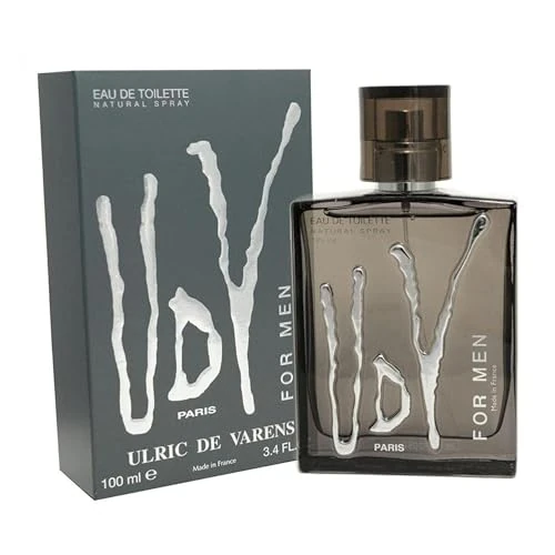 Offre limitée : ULRIC DE VARENS - Eau De Toilette UDV For Men - Fougère, Boisée, Orientale - Parfum Homme - Vaporisateur - Made in France - 100 ml de 12.69 € à 12.69 € (0.00% de remise)