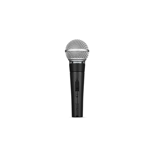 Offerta a tempo: Shure SM58SE Microfono Dinamico Cardioide con Interruttore On/Off | Shock Mount Pneumatico, Griglia Sferica con Filtro Anti-Pop Integrato, Clip A25D, Borsa, Connettore XLR a 3 Pin - 15% da 139.00 € a 118.00 €