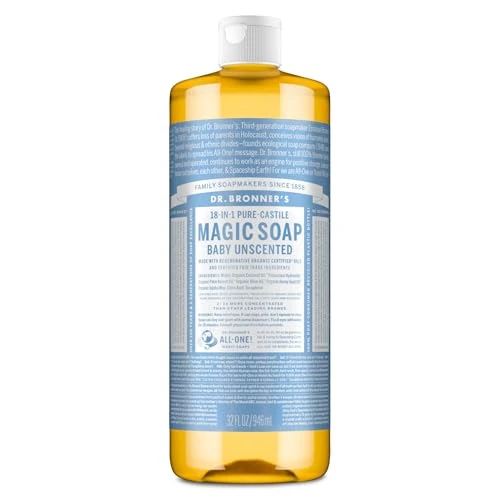Dr Bronner'S | Baby Castile Liquid Soap | 1 x 946ml