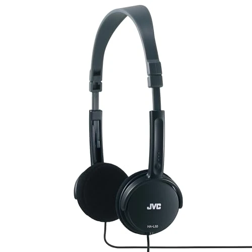 Zeitlich begrenztes Angebot: JVC HA-L50-B-E extraleichter On-Ear Kopfhörer, faltbar (Schwarz) von 19.00 € auf 19.00 € (0.00% Rabatt)