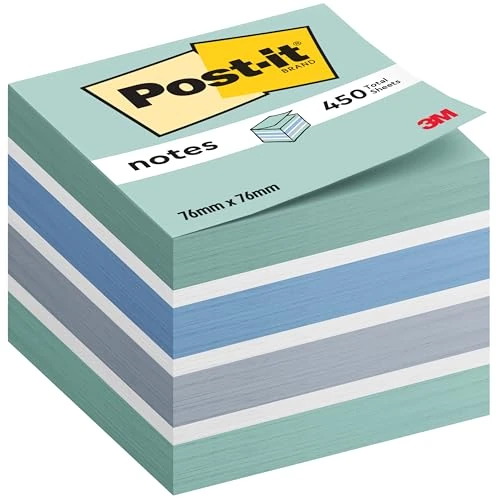 Oferta limitada: Post-It 2028B Notas adhesivas en cubo, Color Pastel Blue, 76 x 76 mm de 11.49 € a 11.49 € (ahorro 0.00%)