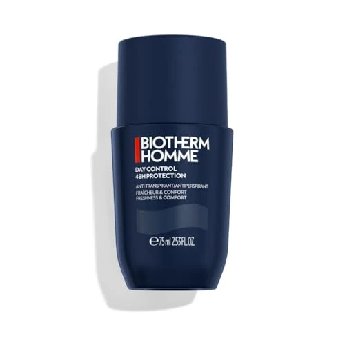 Offerta a tempo: Biotherm Homme, Day Control, Deodorante Antitraspirante, Per Tutti i Tipi di Pelle, Protegge da Cattivi Odori e Sudorazione, Senza Alcool, Roll-On, 75 ml - 35% da 24.30 € a 15.74 €