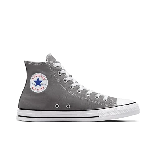 Converse Chuck Taylor All Star Speciality Hi - Botines de lona unisex, color gris, talla 35