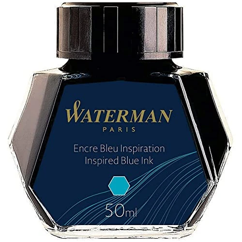 Offerta a tempo: Waterman inchiostro per penna stilografica | blu ispirazione | bottiglia da 50 ml - 0.00% da 13.29 € a 13.29 €
