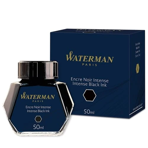 Tijdelijke aanbieding: Waterman-vulpeninkt | Intense Black | inktpot van 50 ml van 10.23 € naar 5.31 € (48% korting)