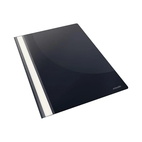 Limited-time offer: Esselte A4 Plastic Report Files, 1x Pack of 25 Pieces Esselte A4 Plastic Report Files, 160 Sheet Capacity, VIVIDA Black, VIVIDA Range, 28320 from $34.88 to $34.88 (save 0.00%)