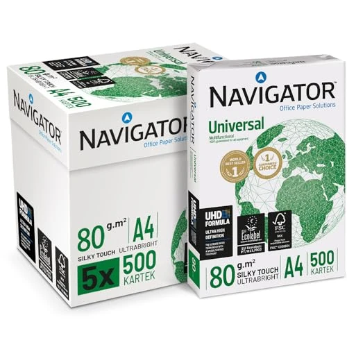 Begrenztes Angebot: Navigator Universal Kopierpapier 80g/m² A4, weiß, Karton zu 2.500 Blatt (5x500 Blatt) von 31.89 EUR auf 31.89 EUR (Rabatt 0%)