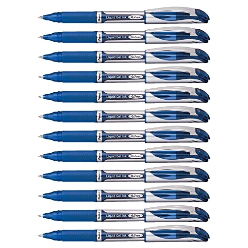 Offre limitee: Pentel Energel Lot de 12 Rollers gel pointe 0,7 mm Bleu de 30.72 EUR a 30.72 EUR (economie 0%)