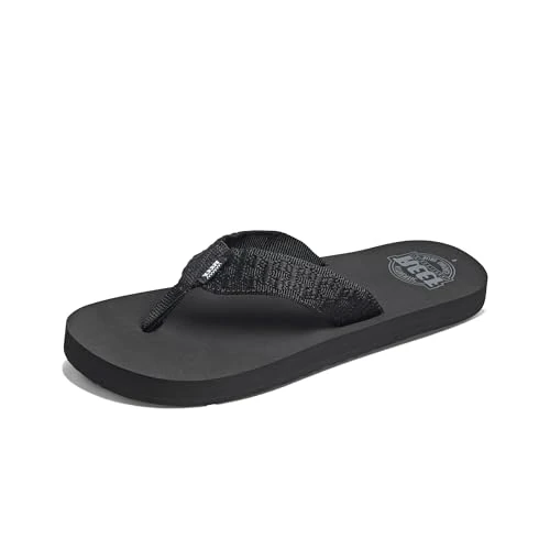 Oferta limitada: Reef Smoothy - Chanclas para hombre, Negro, 37.5 EU de 30.25 € a 22.95 € (ahorro 24%)